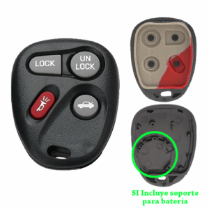 Carcasa Control Remoto Chevrolet GMC 4B (3+P)