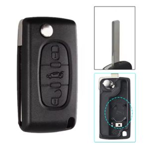 Carcasa Llave Control Peugeot 3B HU83 CE0536